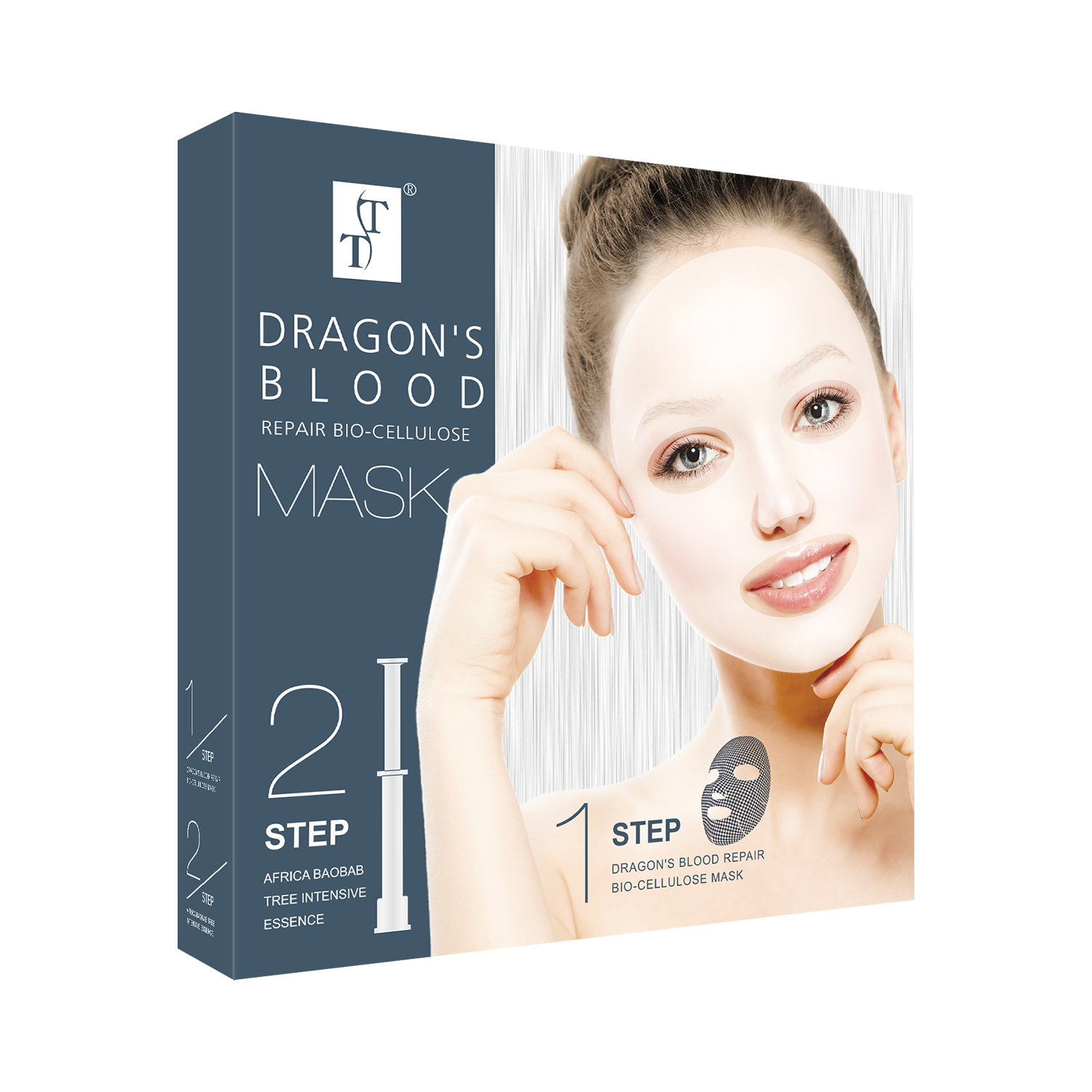 龍血素微導生物纖維面膜組