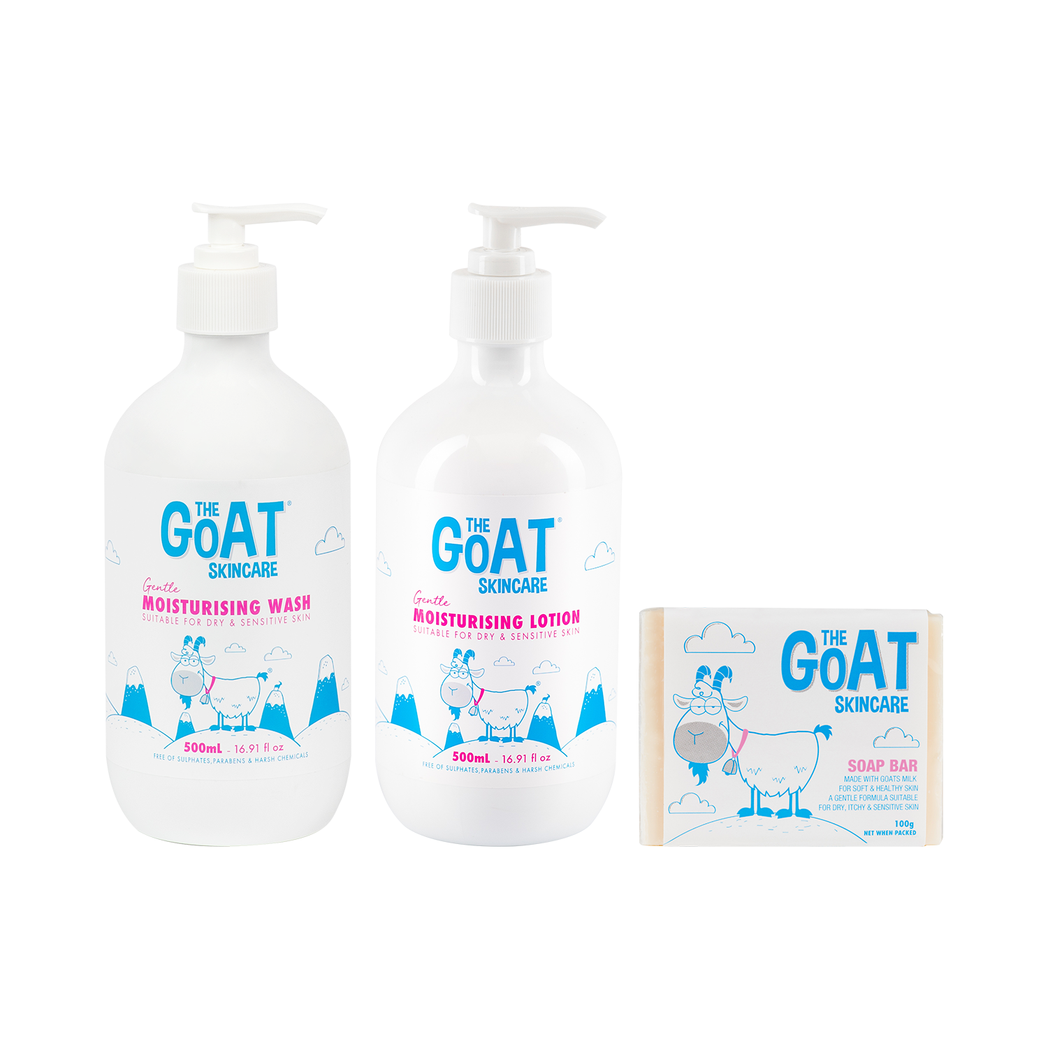 澳洲頂級山羊奶溫和保濕系列