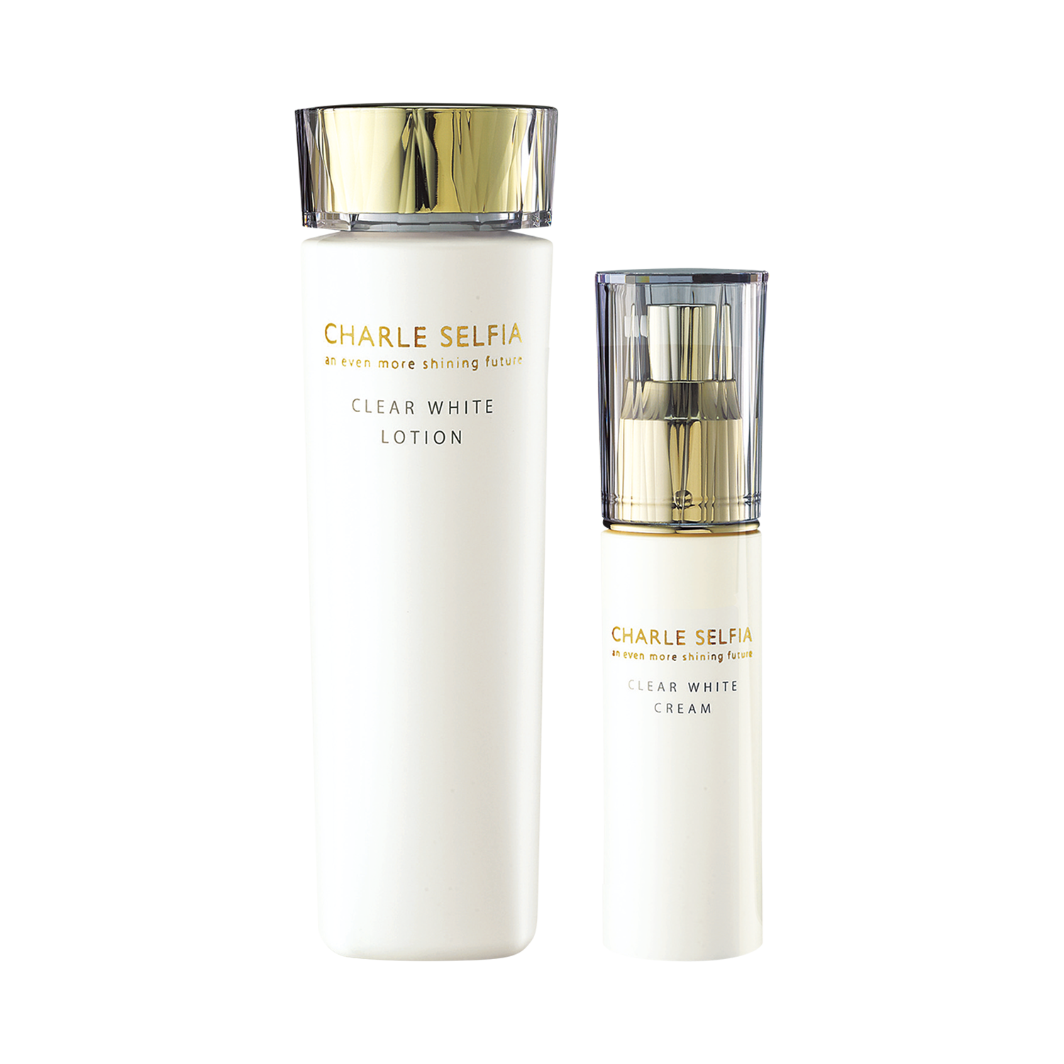 極致淨白透亮精華乳＆化妝水